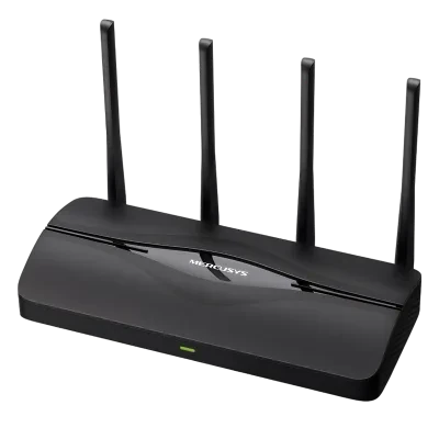 Router fără fir MERCUSYS MR27BE, Wi-Fi, Negru