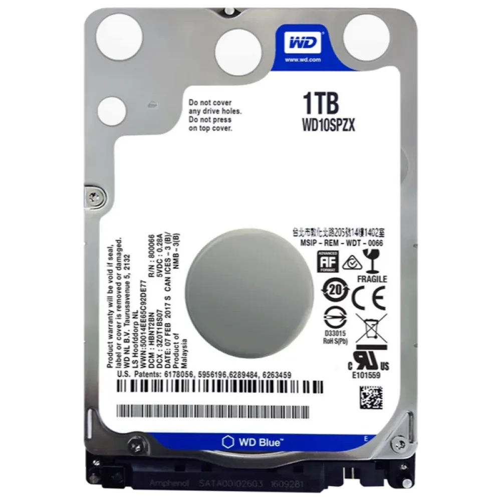 Unitate HDD Western Digital WD Red, 2.5"/7 mm, 1 TB <WD10SPZX>