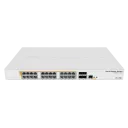 Comutator MikroTik PoE CRS328-24P-4S+RM, Alb