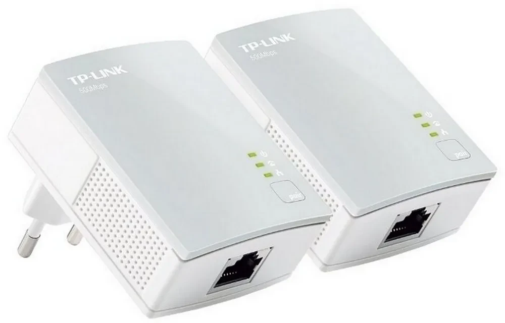 Powerline Adapter  TP-LINK TL-PA4010 KIT, AV600, 600 Mbps, Alb
