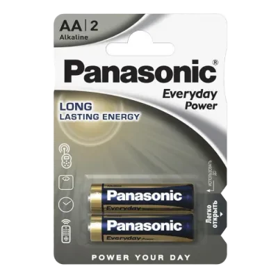 Baterii Panasonic LR6REE, AA, 2buc.
