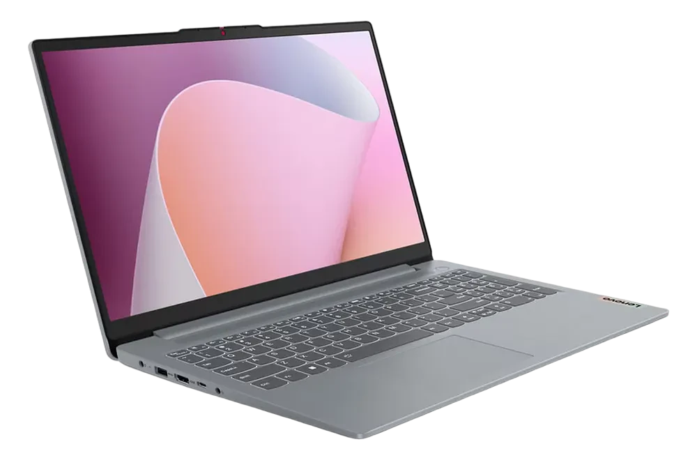 Laptop 15,6" Lenovo IdeaPad Slim 3 15AMN8, Arctic Grey, AMD Ryzen 3 7320U, 8GB/512GB, Fără SO