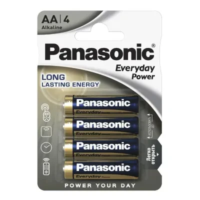 Baterii Panasonic LR6REE, AA, 4buc.