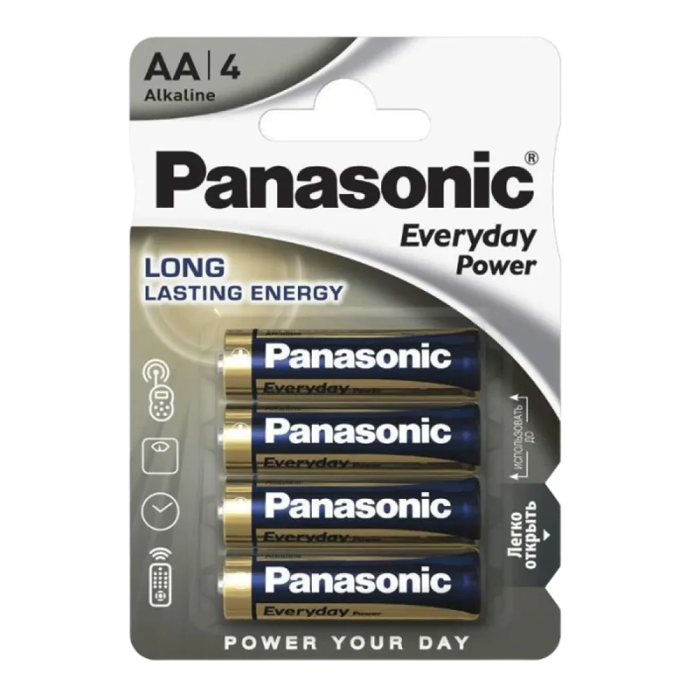 Baterii Panasonic LR6REE, AA, 4buc.
