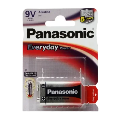 Baterie dreptunghiulară Panasonic 6LF22REE/6LR61REE, Crona, 1buc.