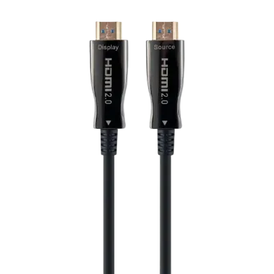 Cablu Video Cablexpert CCBP-HDMI-AOC-10M-02, HDMI - HDMI, 10m, Negru