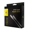 Patch cord Cablexpert PPB6-3M, Cat6 FTP , 3m, Alb