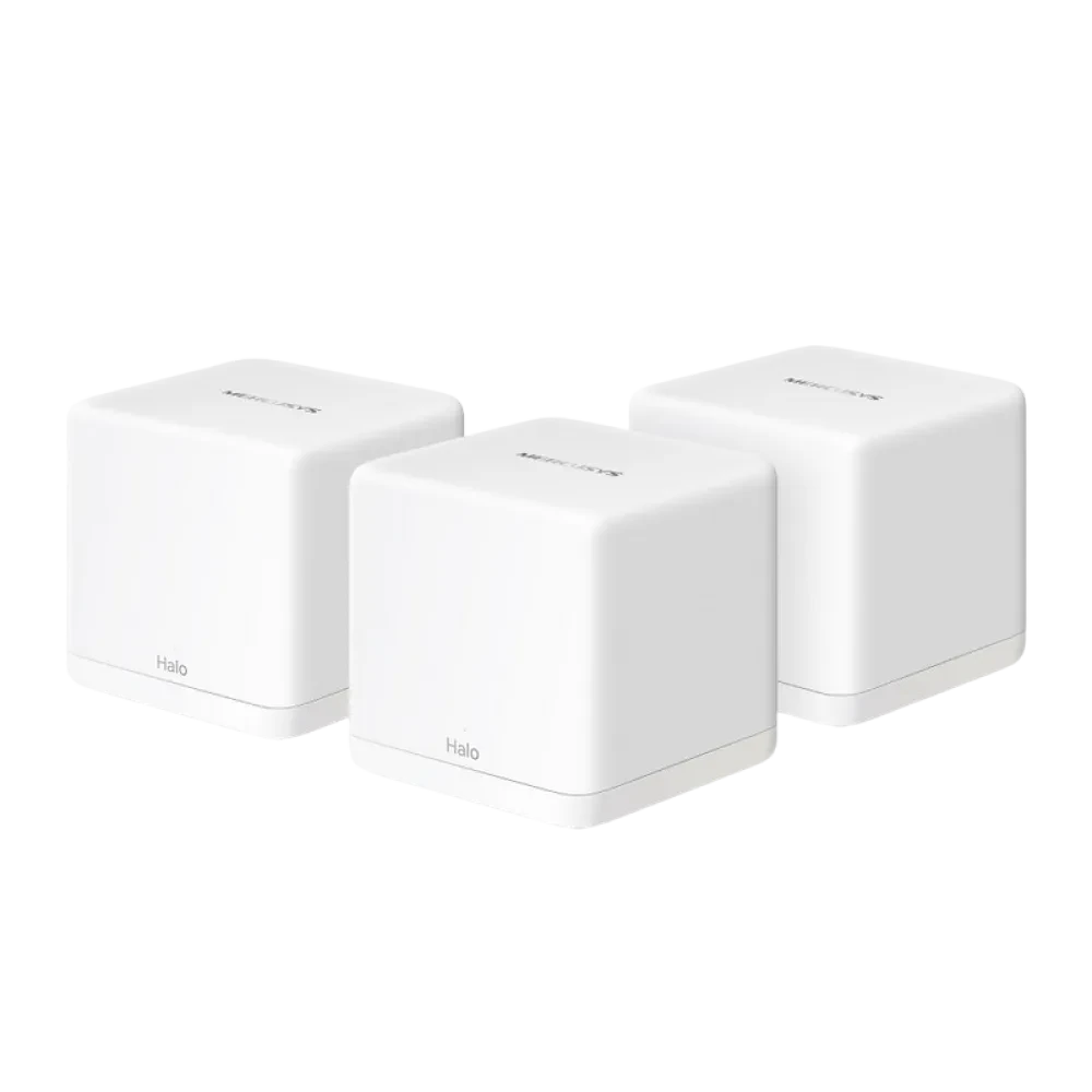 Sistem Wi-Fi Mesh MERCUSYS Halo H60X(3-pack), Alb