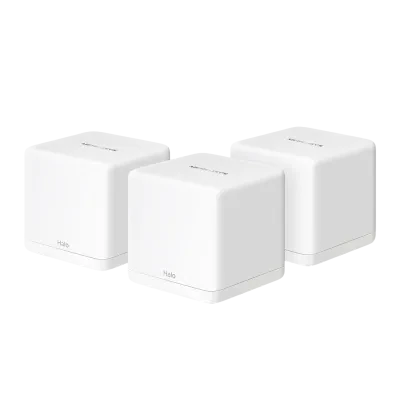 Sistem Wi-Fi Mesh MERCUSYS Halo H60X(3-pack), Alb