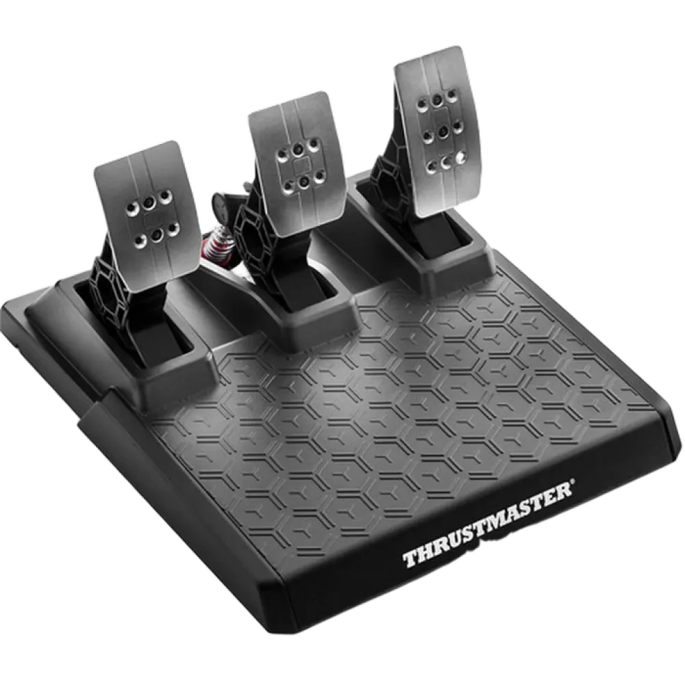 Wheel Thrustmaster T-248 for PS4, Built-in screen, 3*Force Feedback, 3-pedal magnetic pedal set