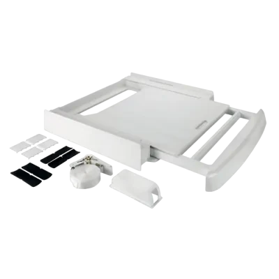 Kit montare verticala pentru uscatoare Whirlpool Wpro 484000008545, Alb