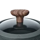 Căuș RESTO 93900, 1,3L, 16cm, Negru