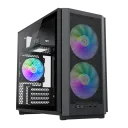 Carcasă PC Gamemax F36 BK, Mini-Tower, Fără PSU, Negru