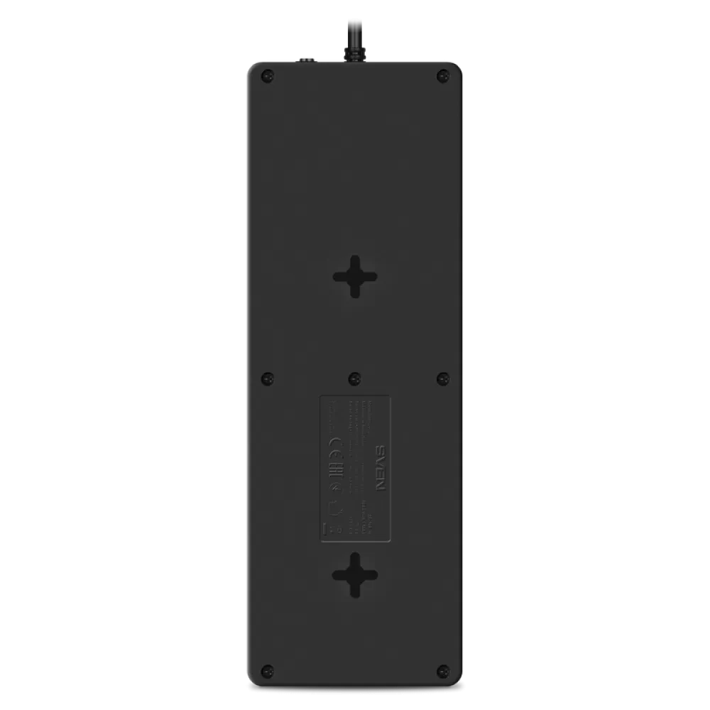 Prelungitor electric SVEN SF-10E-16, 10 Prize, 1,8m, Negru