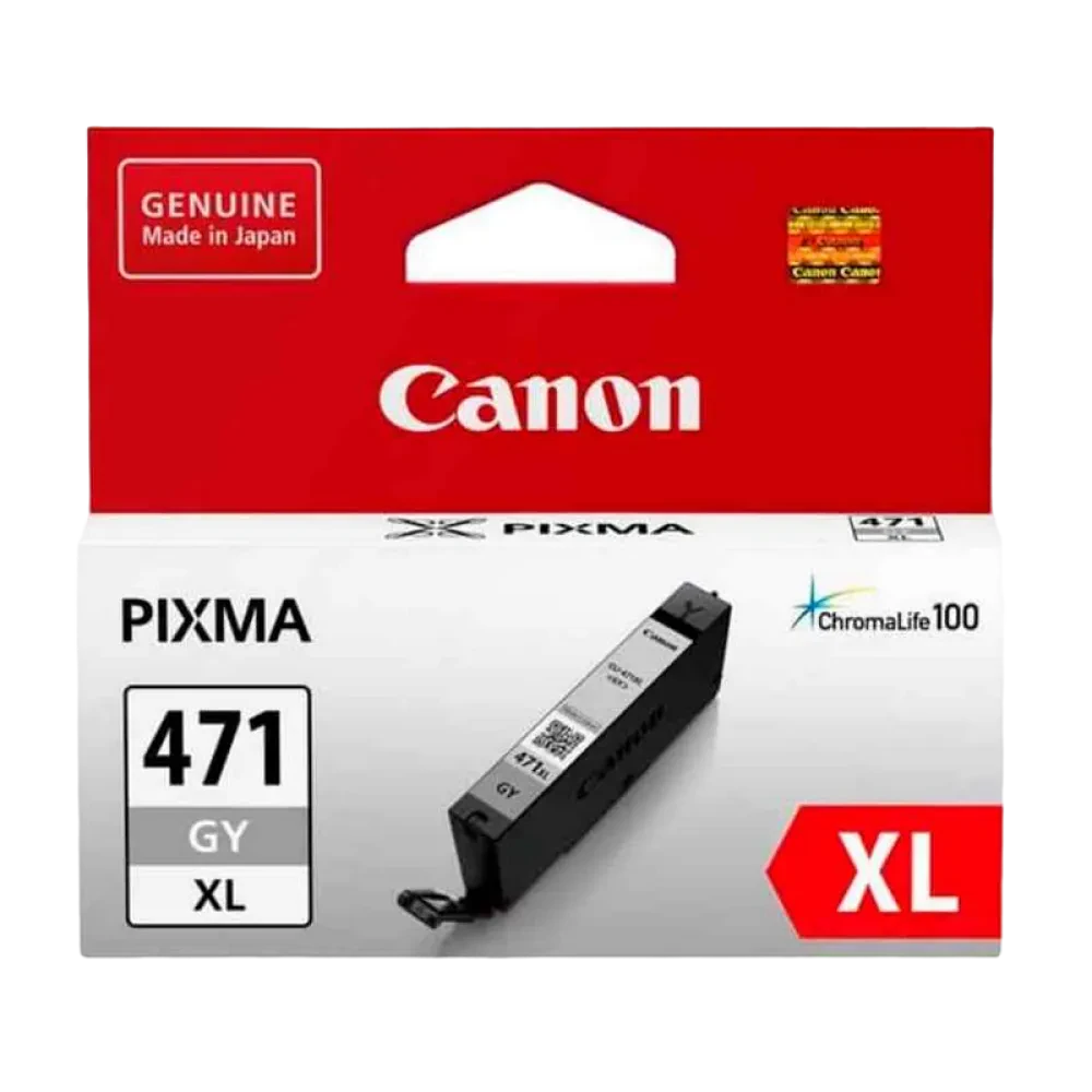 Картридж чернильный Canon CLI-471XL, 0350C001, Серый
