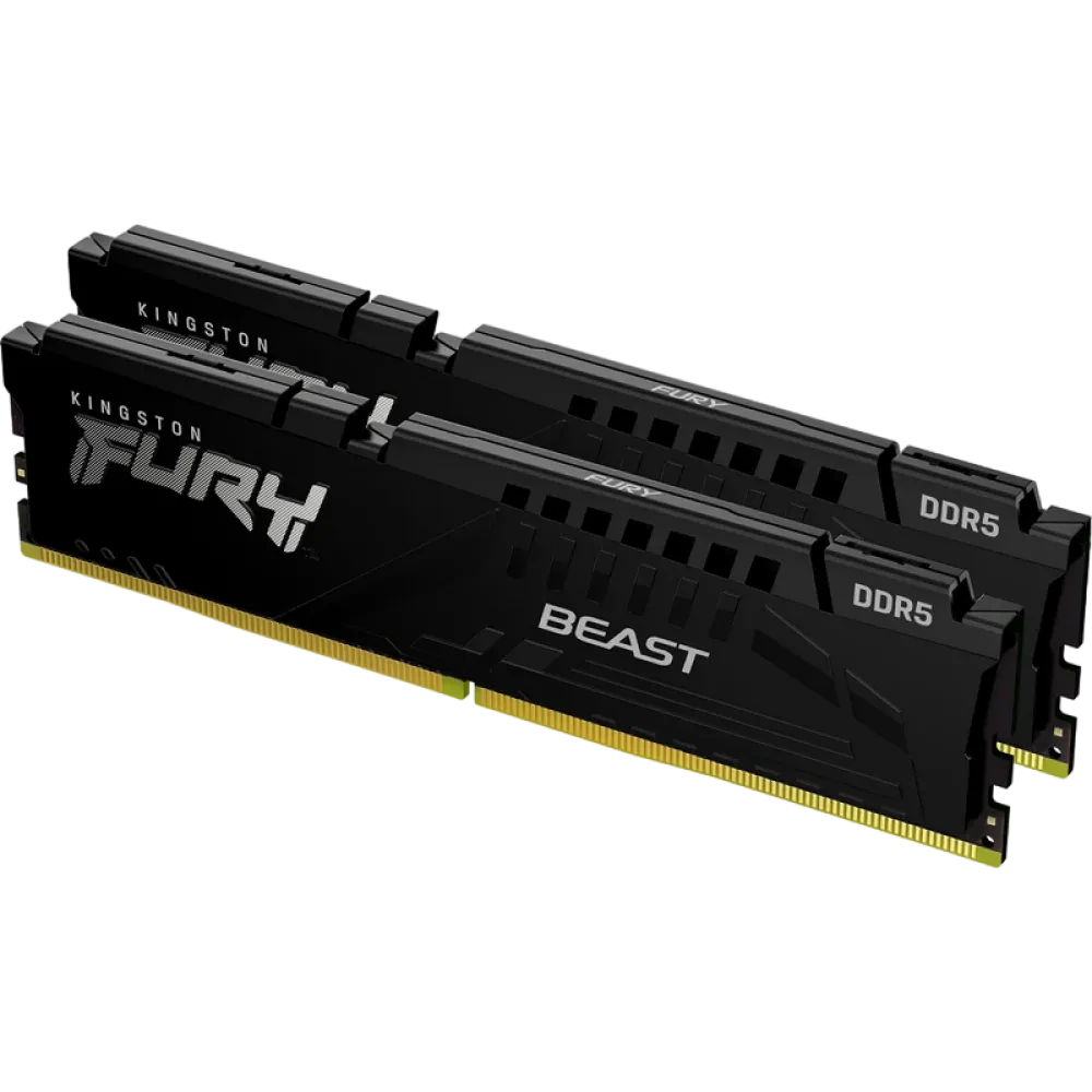Оперативная память Kingston FURY Beast, DDR5 SDRAM, 5600 МГц, 16Гб, KF556C36BBEK2-16
