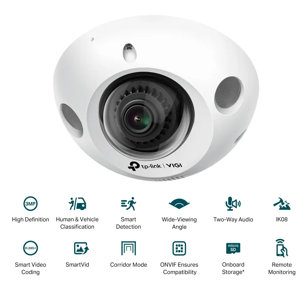 IP‑камера TP-LINK VIGI C230I Mini(2.8mm), Белый