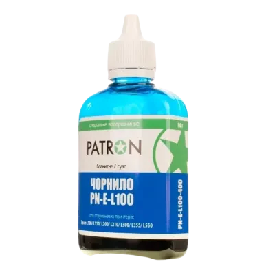 Картридж чернильный Patron L800 Compatible, L800 cyan 90gr Patron, Cyan