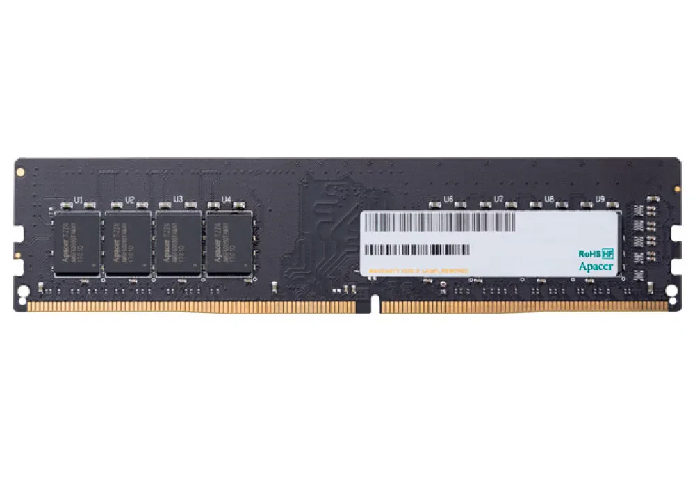 Оперативная память Apacer AU08GGB26CQYBGH, DDR4 SDRAM, 2666 МГц, 8Гб