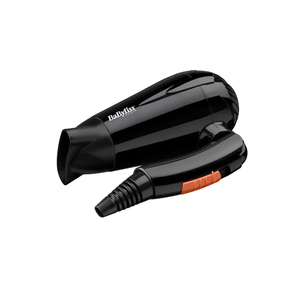 Компактный фен BaByliss Travel Dry 5344E, 2000 Вт, Чёрный