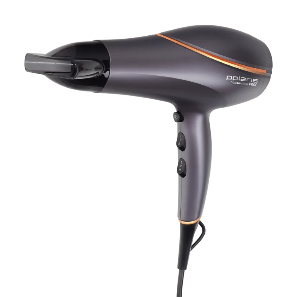 Uscător de păr Polaris PHD 2290Ti Tourmaline PROF, 2200 W, Gri
