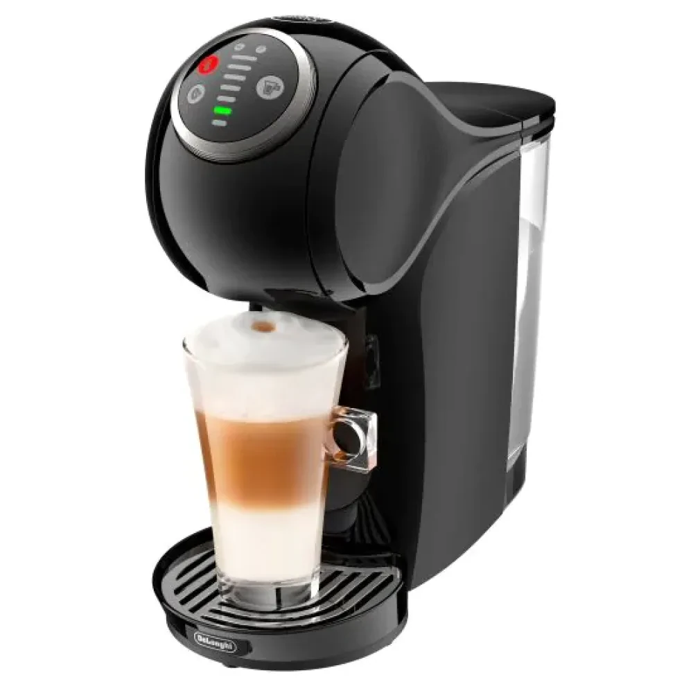 Espressor cu capsule De'Longhi NESCAFÉ Dolce Gusto Genio S Plus, 1500W, Negru