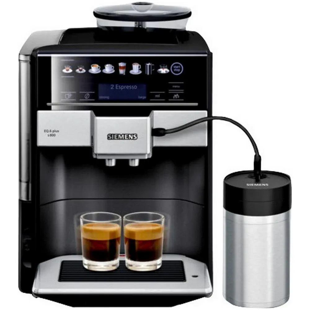Espressor automat Siemens TE658209RW, Argintiu