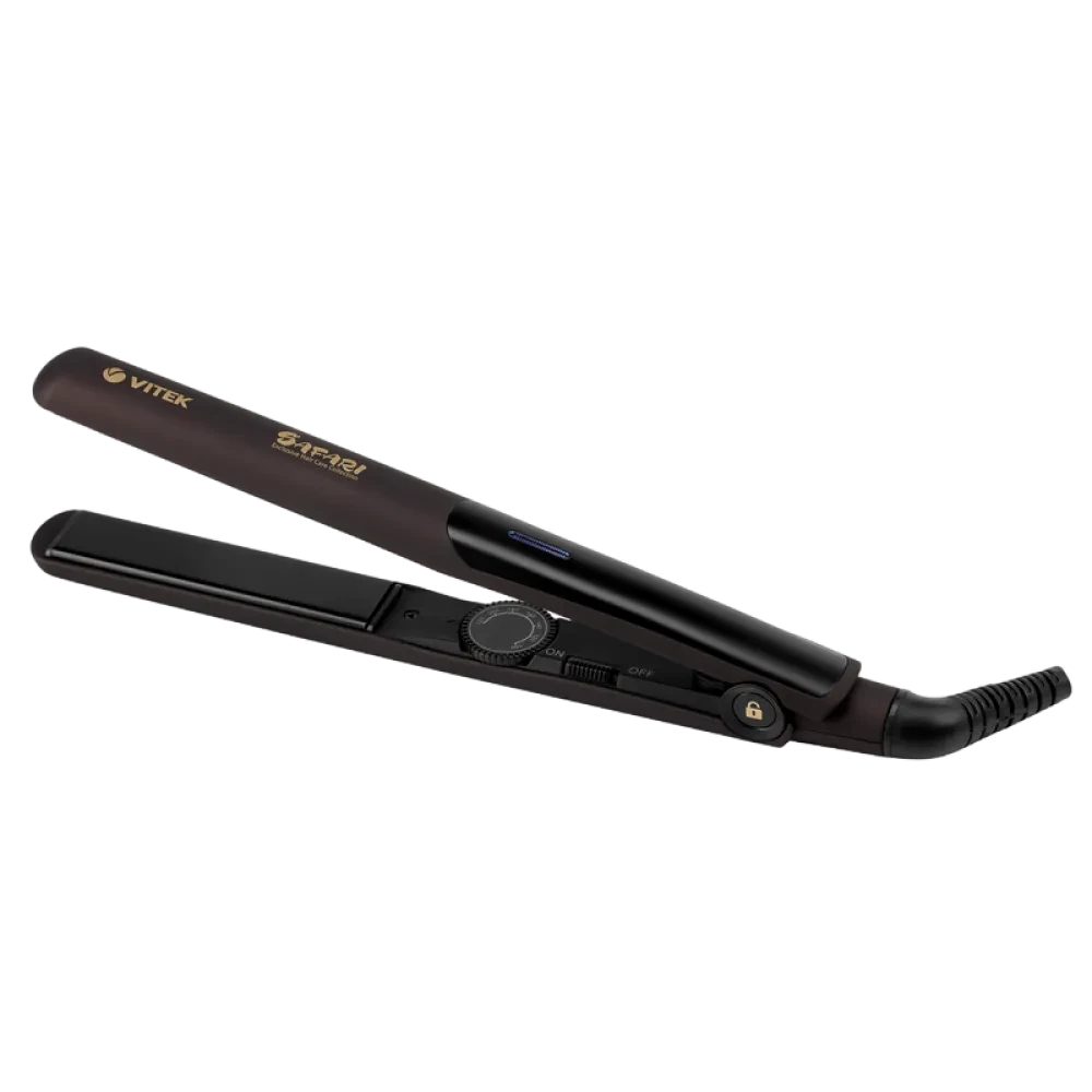 Placă de îndreptat părul VITEK VT-8405, Cafeniu