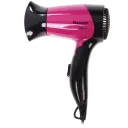 Uscător de păr compact Maxwell MW-2007, 1200 W, Negru | Roz