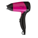 Uscător de păr compact Maxwell MW-2007, 1200 W, Negru | Roz