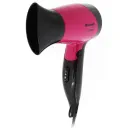Uscător de păr compact Maxwell MW-2007, 1200 W, Negru | Roz