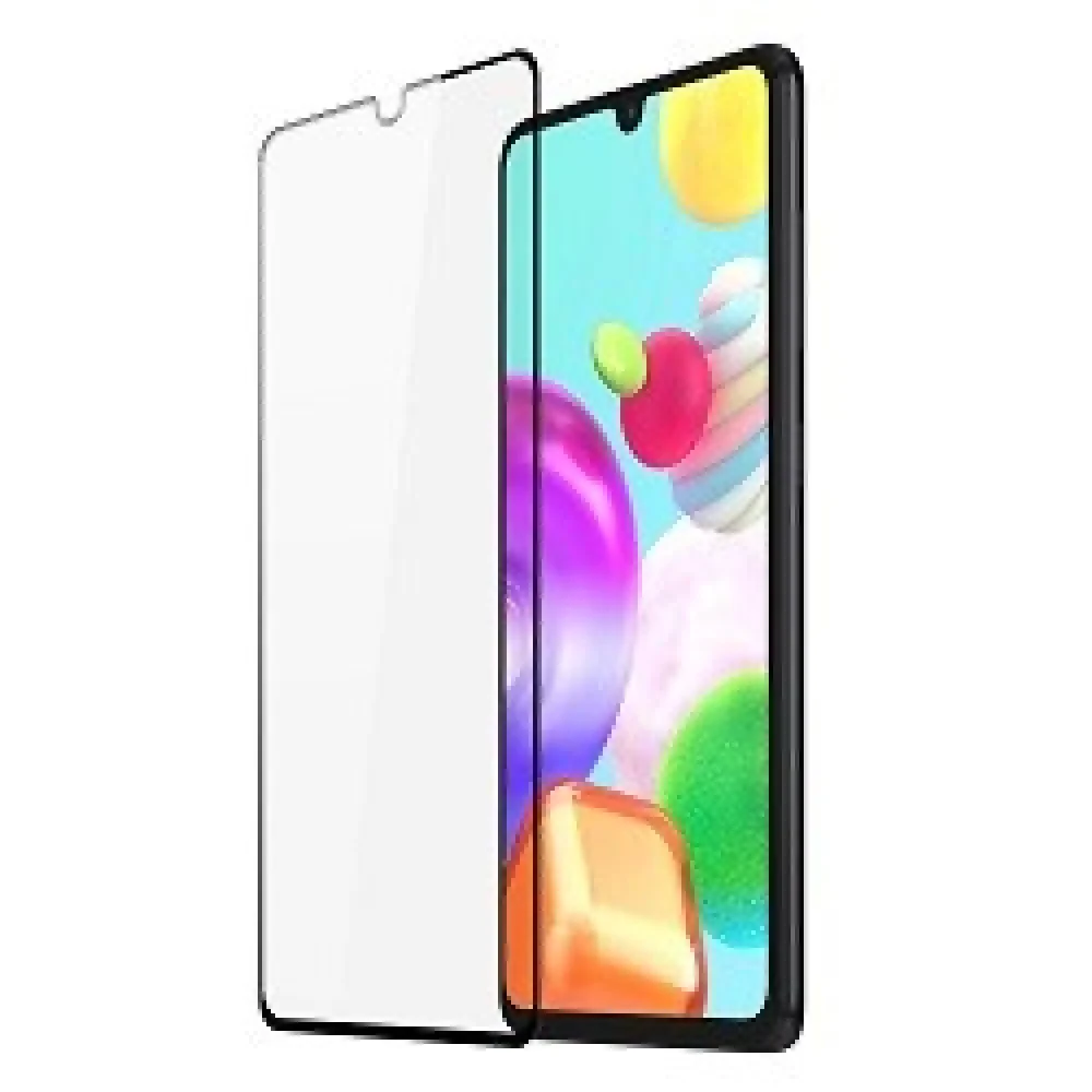 Защитное стекло Xcover Galaxy A02s/A02 - Full Glue Premium, Чёрный