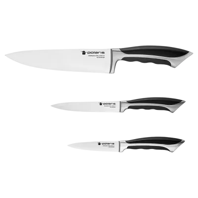 Набор ножей Polaris Millennium-3SS, Чёрный
