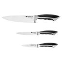 Set de Cuțite Polaris Millennium-3SS, Negru