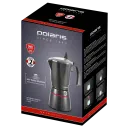Гейзерная кофеварка Polaris PRO collection-6C, Чёрный