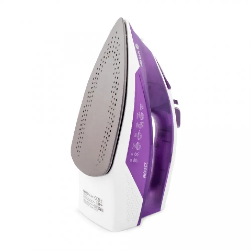 Утюг VITEK VT-8308, 2200 Вт, Фиолетовый