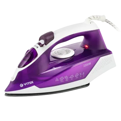 Утюг VITEK VT-8308, 2200 Вт, Фиолетовый