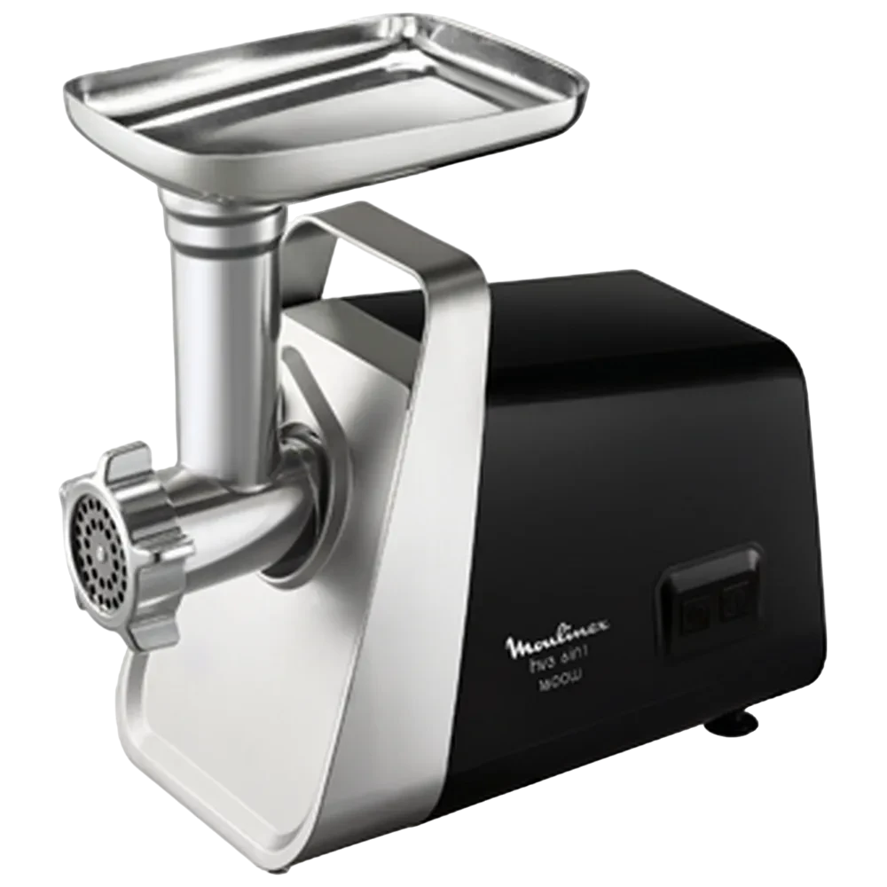 Мясорубка Moulinex ME307832, Нержавеющая сталь Чёрный