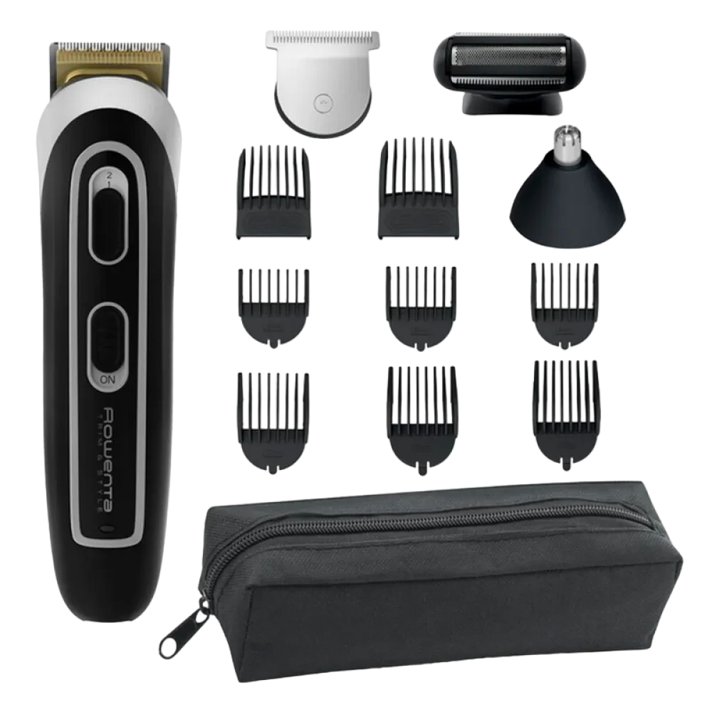 Trimmer pentru bărbați Rowenta 13-in-1 Trimmer TN9140F4, Negru | Argintiu